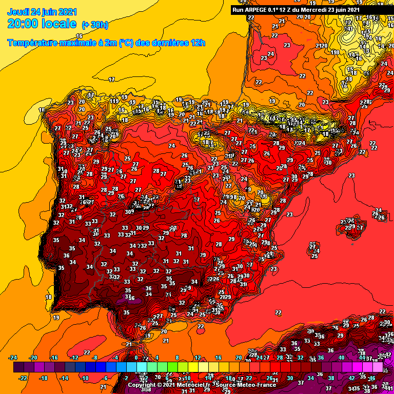 Quinta-feira com calor em todo o Continente, e muita chuva nos Açores!