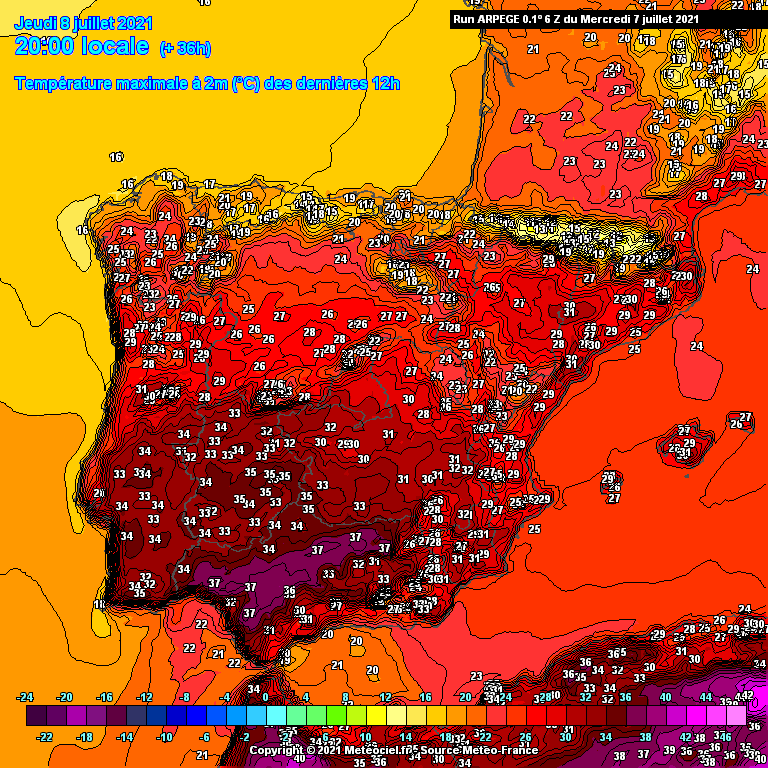 Quinta com subida de temperatura e muito sol!