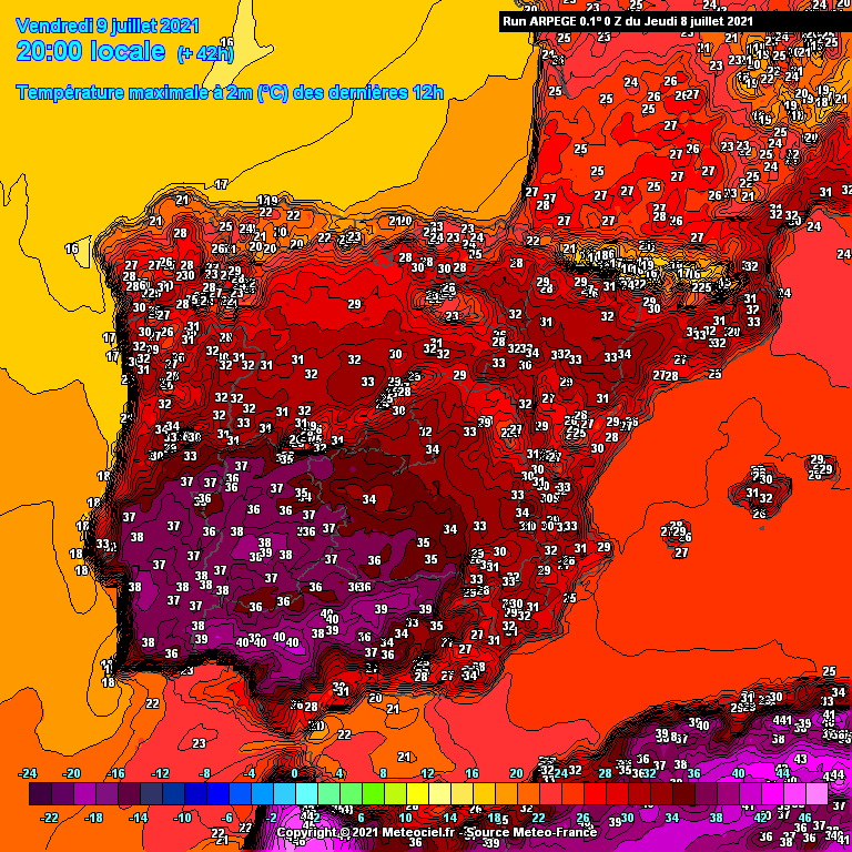 9 a 11 de Julho: Calor intenso, vento, e risco de incêndio (e poeiras) 9 a 11 de Julho: Calor intenso, vento, e risco de incêndio (e poeiras)