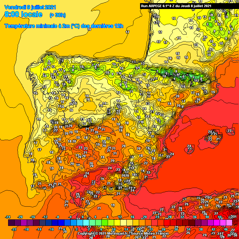 9 a 11 de Julho: Calor intenso, vento, e risco de incêndio (e poeiras) 9 a 11 de Julho: Calor intenso, vento, e risco de incêndio (e poeiras)