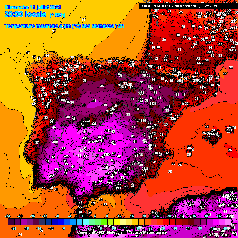 9 a 11 de Julho: Calor intenso, vento, e risco de incêndio (e poeiras) 9 a 11 de Julho: Calor intenso, vento, e risco de incêndio (e poeiras)