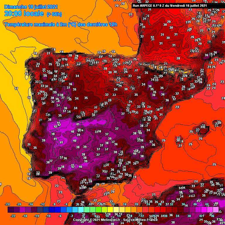 Fim-de-semana: Sábado com muito calor, Domingo com nevoeiros...