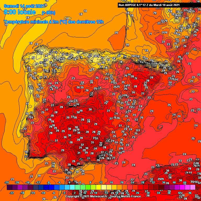 Muito calor no Interior, com poeiras... Fresco e nublado no Litoral...
