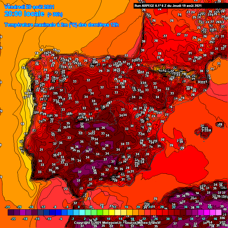 Previsão final de semana: 20 a 22 de Agosto