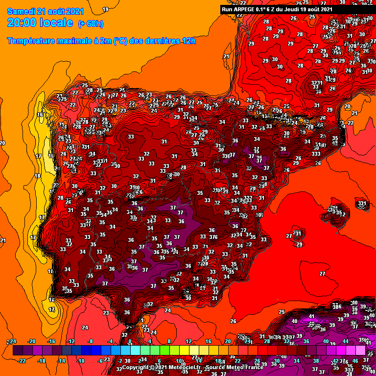 Previsão final de semana: 20 a 22 de Agosto