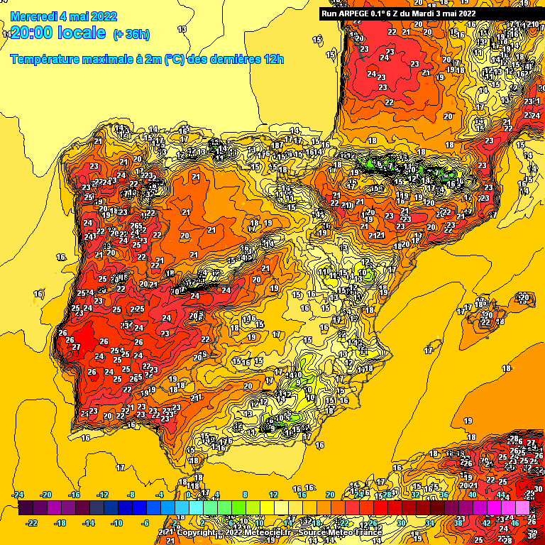 CALOR: Dias de Verão (30 a 35 graus) pelo menos até dia 12 de Maio! CALOR: Dias de Verão (30 a 35 graus) pelo menos até dia 12 de Maio!