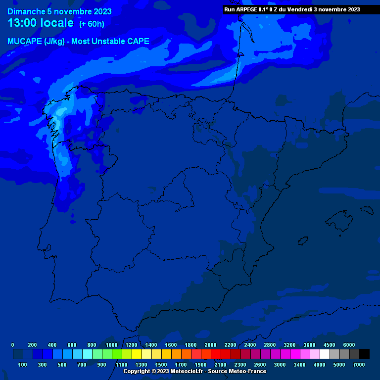 Tempestade Domingos - Informação detalhada para o fim-de-semana 45 de Novembro